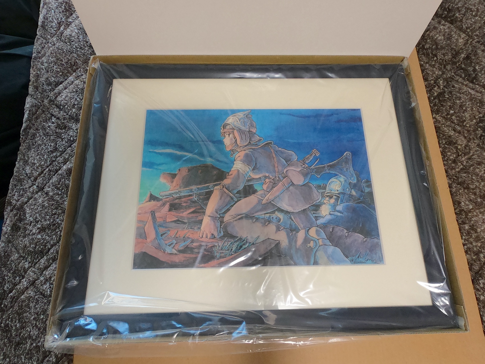 美品】風の谷のナウシカ 複製原画 トルメキア戦役 Original Art Display