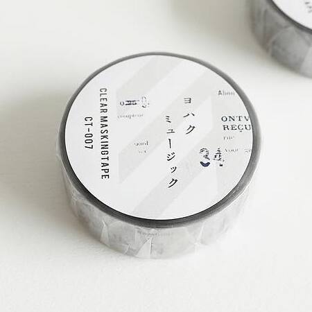 ヨハク クリアマスキングテープ ミュージック | 通販 マスキングテープ