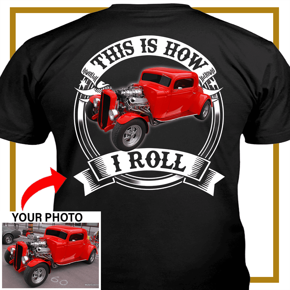 Hot Rod Custom Photo T-shirt Print (BK354) – Kool-Kool