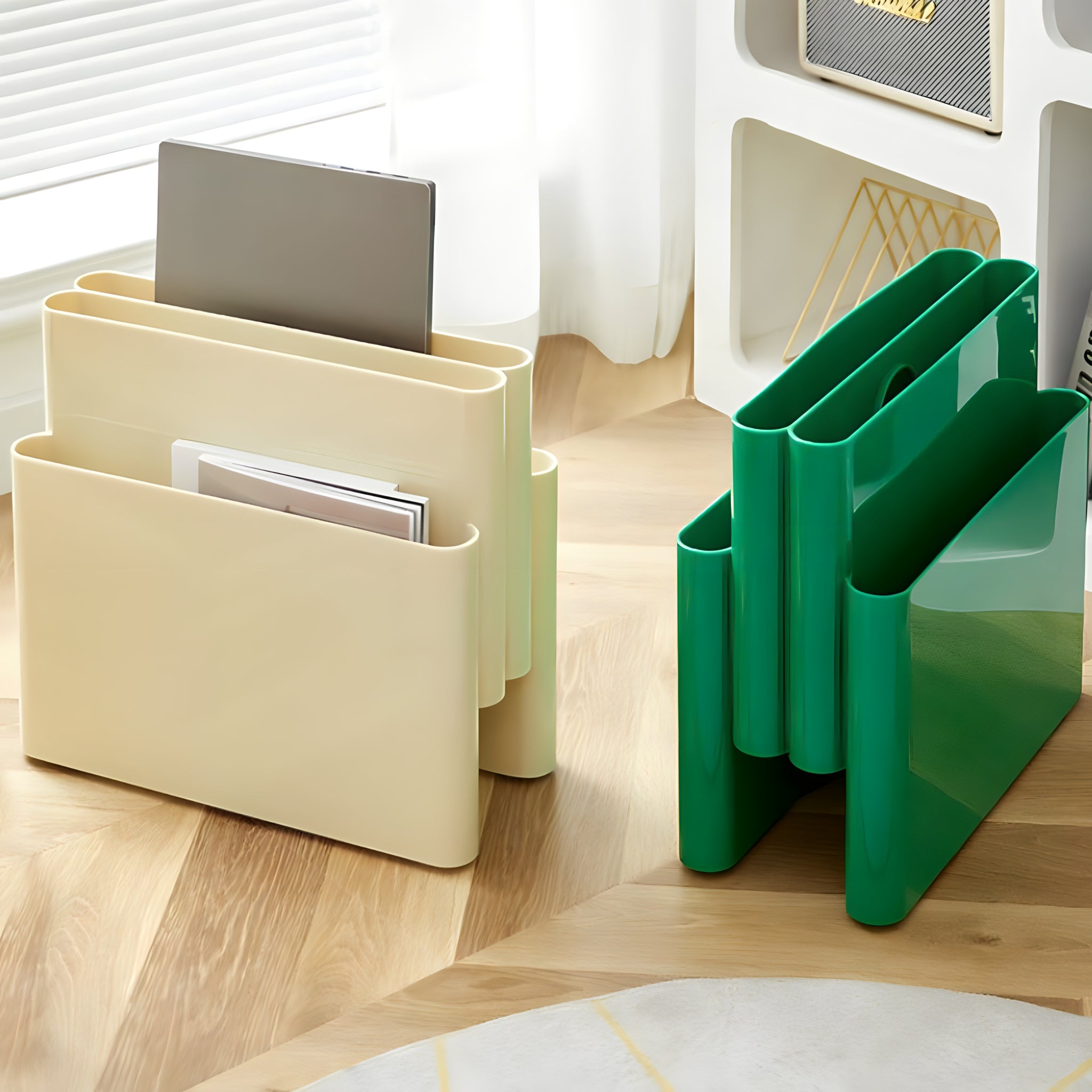 モダンウェーブマガジンラック – kocol