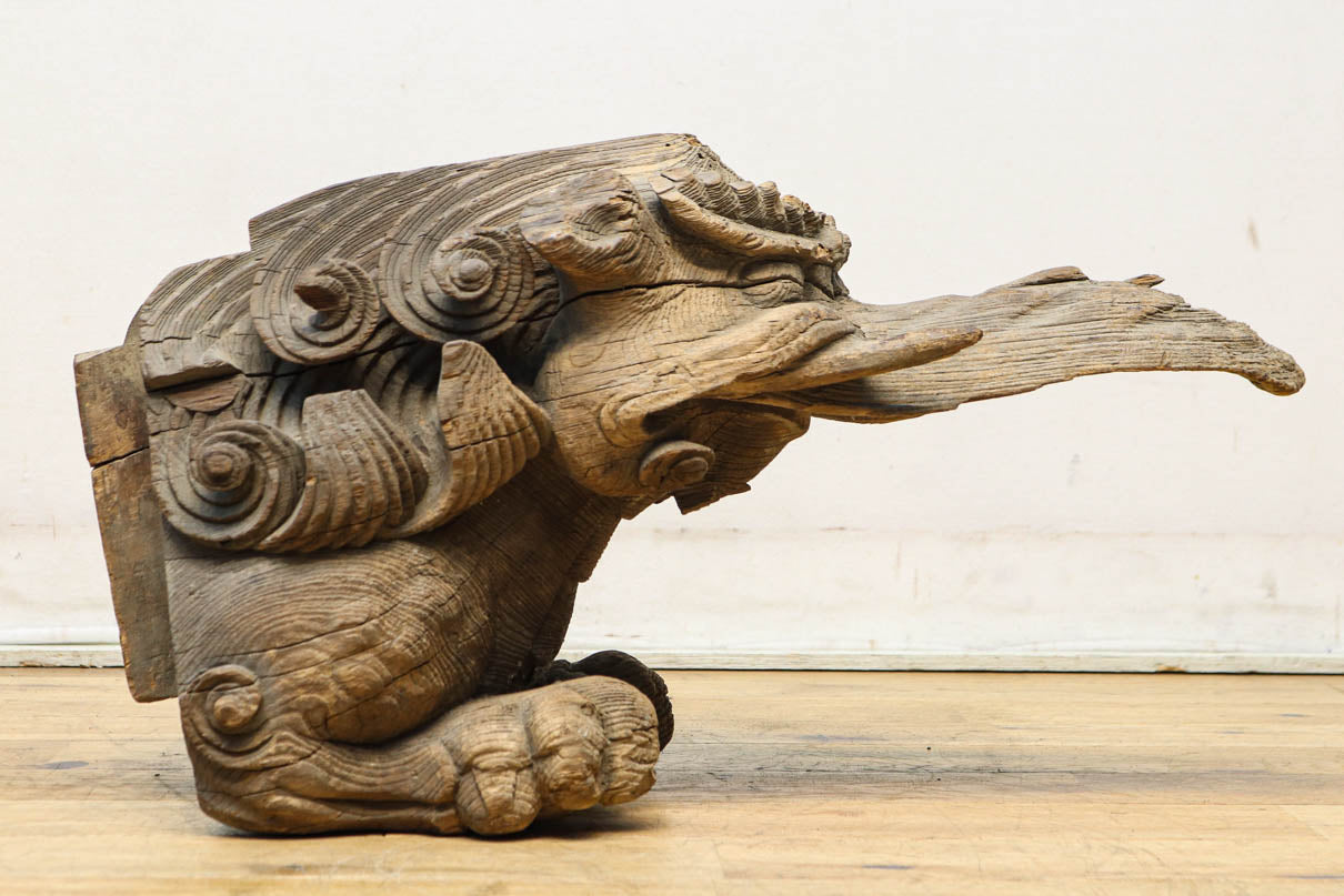 時代の枯れた味わいに包まれた象の木鼻 DC6705 – 古福庵 [ KOFUKUAN