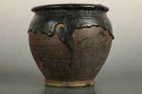 釉薬の色味や味わいが見事な小型の壺 DB4150 – 古福庵 [ KOFUKUAN