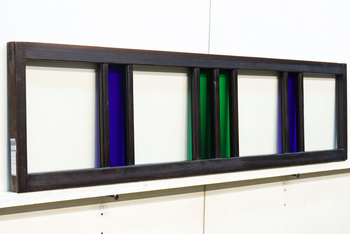 青色ストライプのガラス製器 青色ストライプのガラス製器 青色