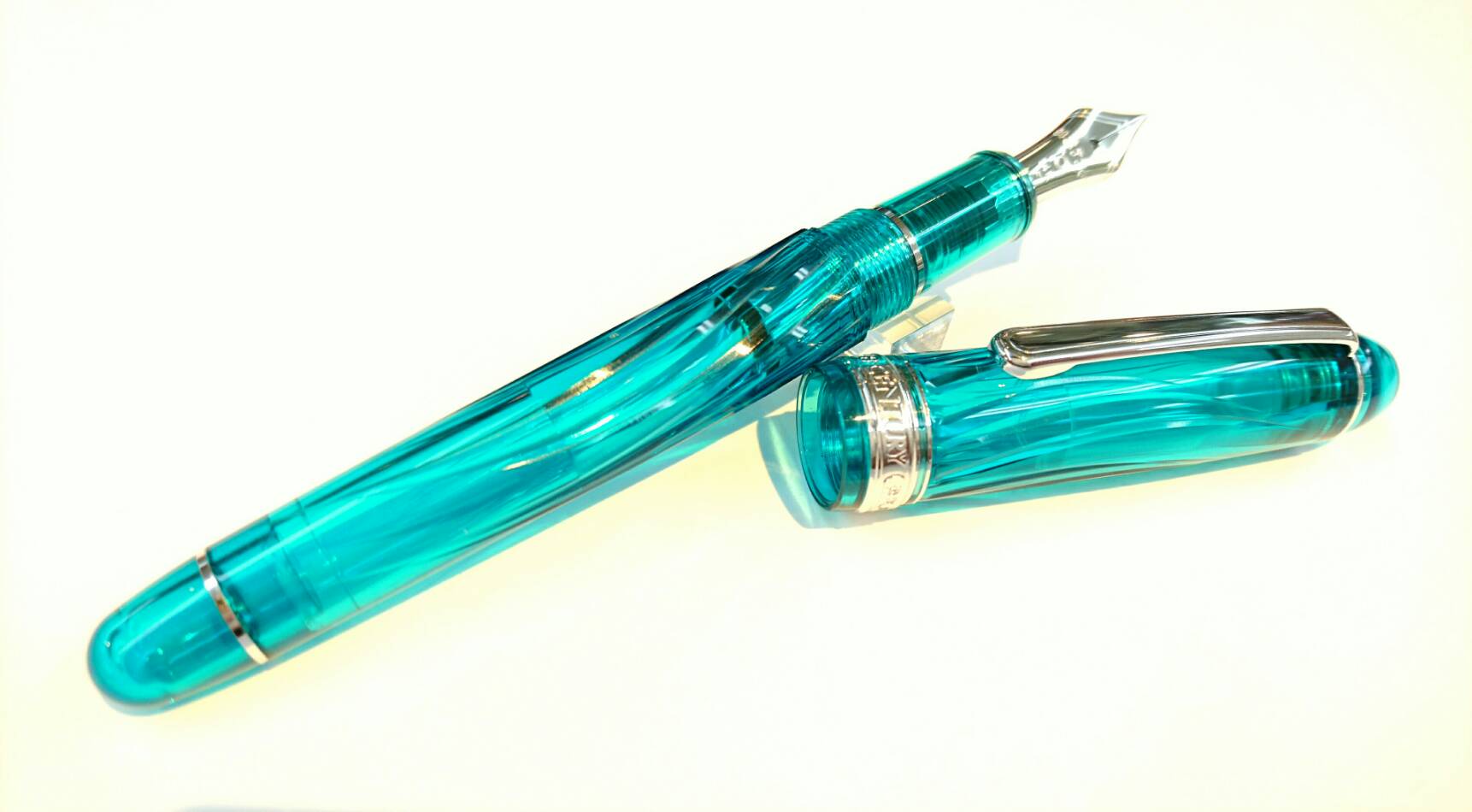 platinumプラチナ万年筆 プラチナ万年筆 薫風 超極細 UEF 翠風色 くん