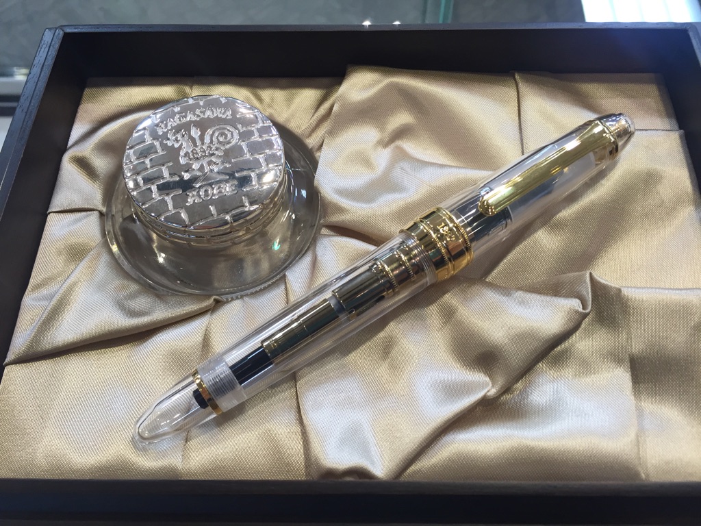 NAGASAWAオリジナル KING1882 Skeleton万年筆 | ナガサワ文具センター