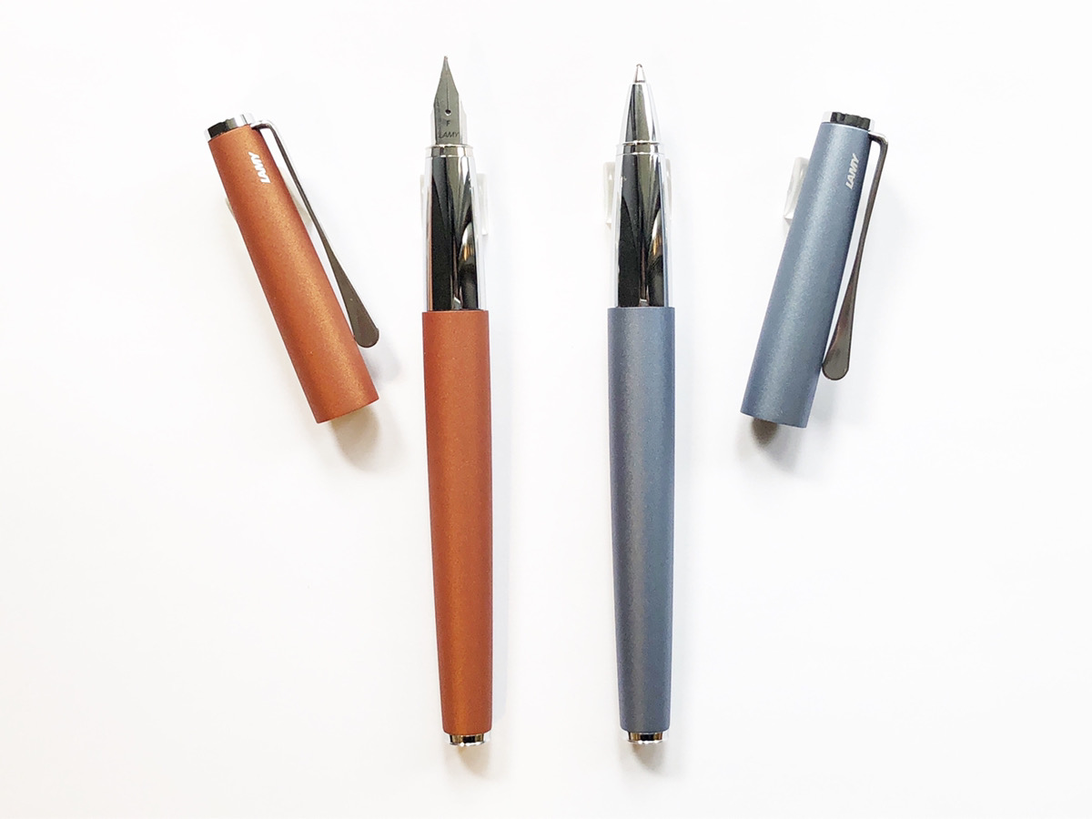 新品ナガサワ東川崎ハーバーミントゴールド キャップレスデシモ 万年筆