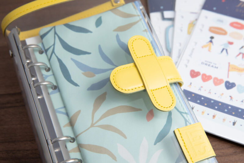 LETS×NAGASAWA クリアシステム手帳 鯉川イペイエロー LETSクリア