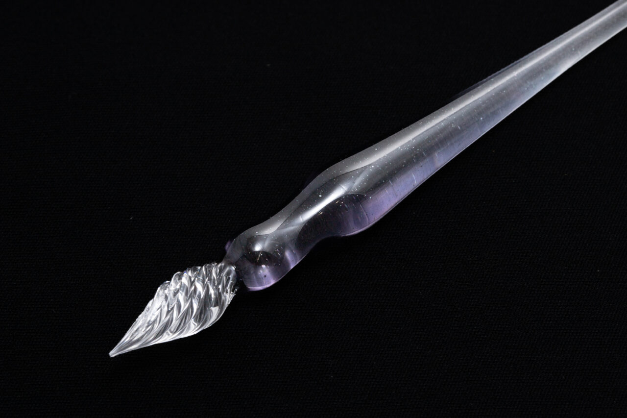 色華硝子ガラスペン 極楽鳥花 くすめの素 セット 色華硝子ガラスペン