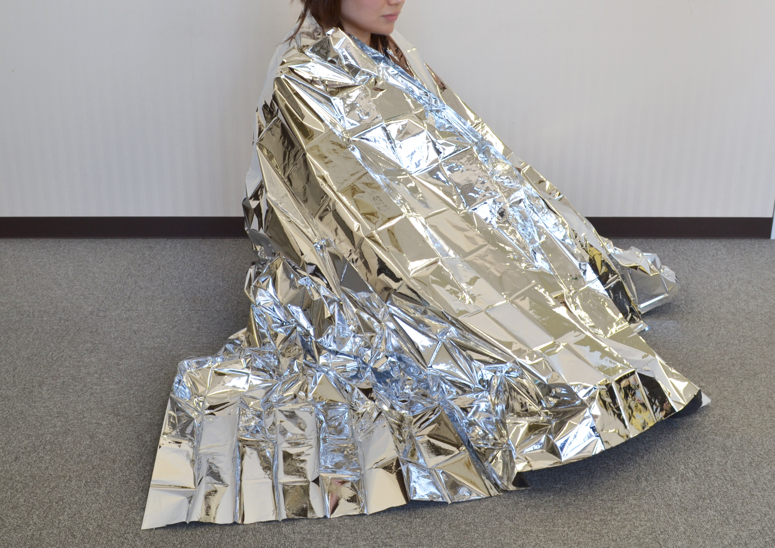 新品・未開封 圧縮緊急ブランケット 車用 150cm x 170cm×5セット