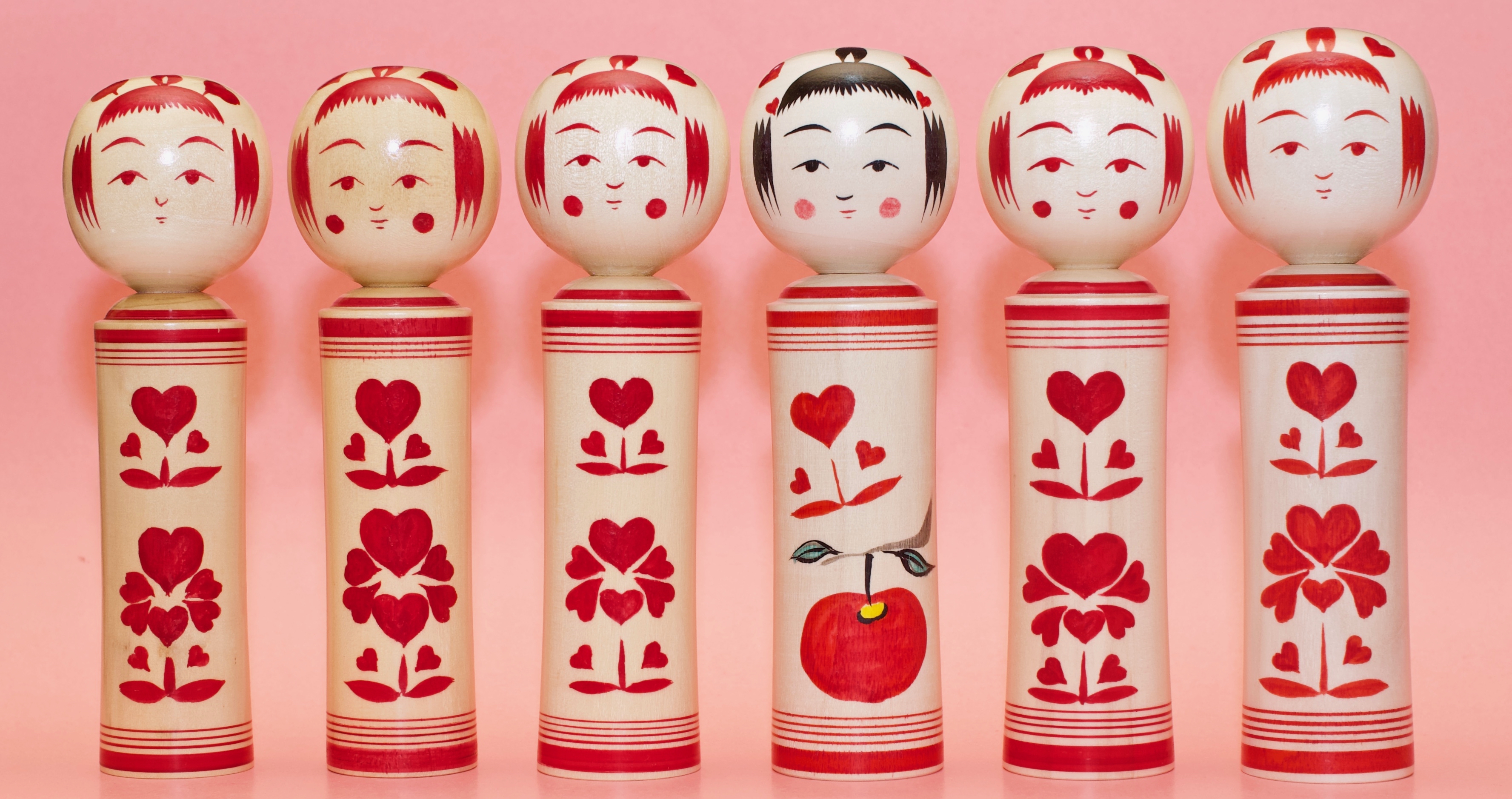 こけし 伊勢 創作こけし 約1917g 吉田多加志 文部大臣賞受賞作家 伝統