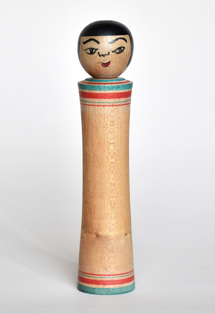 C631 こけし 入間誠吾 津軽系 伝統こけし 日本人形 日本伝統こけし