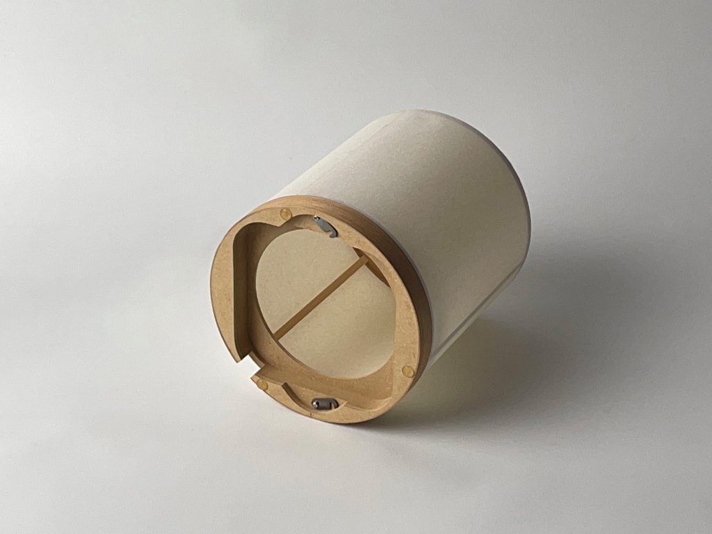 5045 真鍮手付き丸スタンド - KOHSEKI SASHIMONO