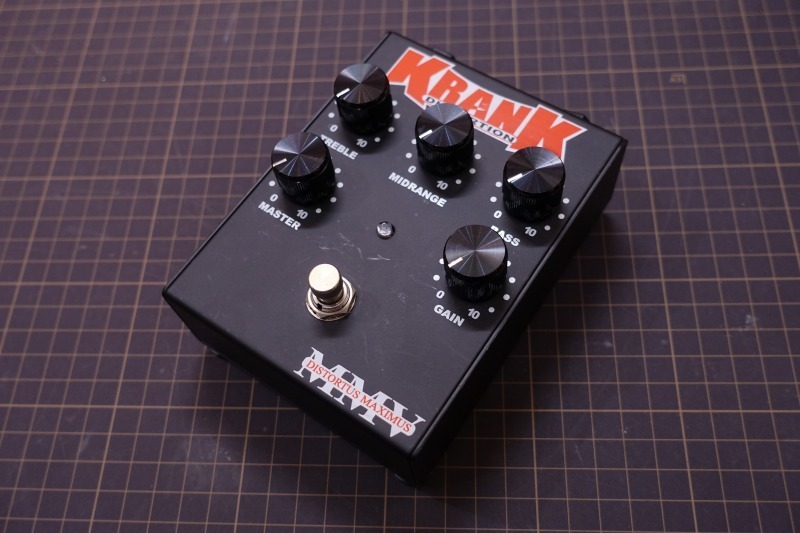 □KRANK Distortus Maximusエフェクター ディストーション Krank