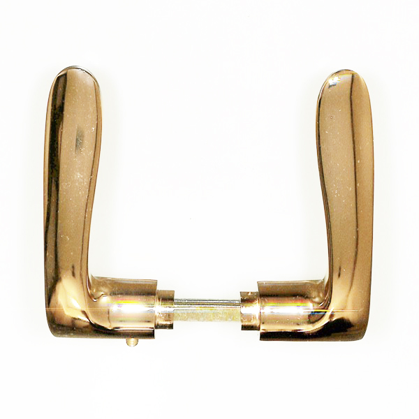 小池ガラス店 / レバーハンドルのみ 42型 色: 鏡面ゴールド H-42-G