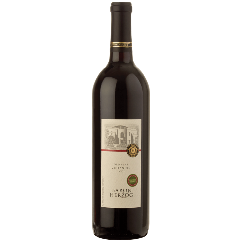Baron Herzog Old Vine Zinfandel Kosher - (750ml)- Kosherwinedirect
