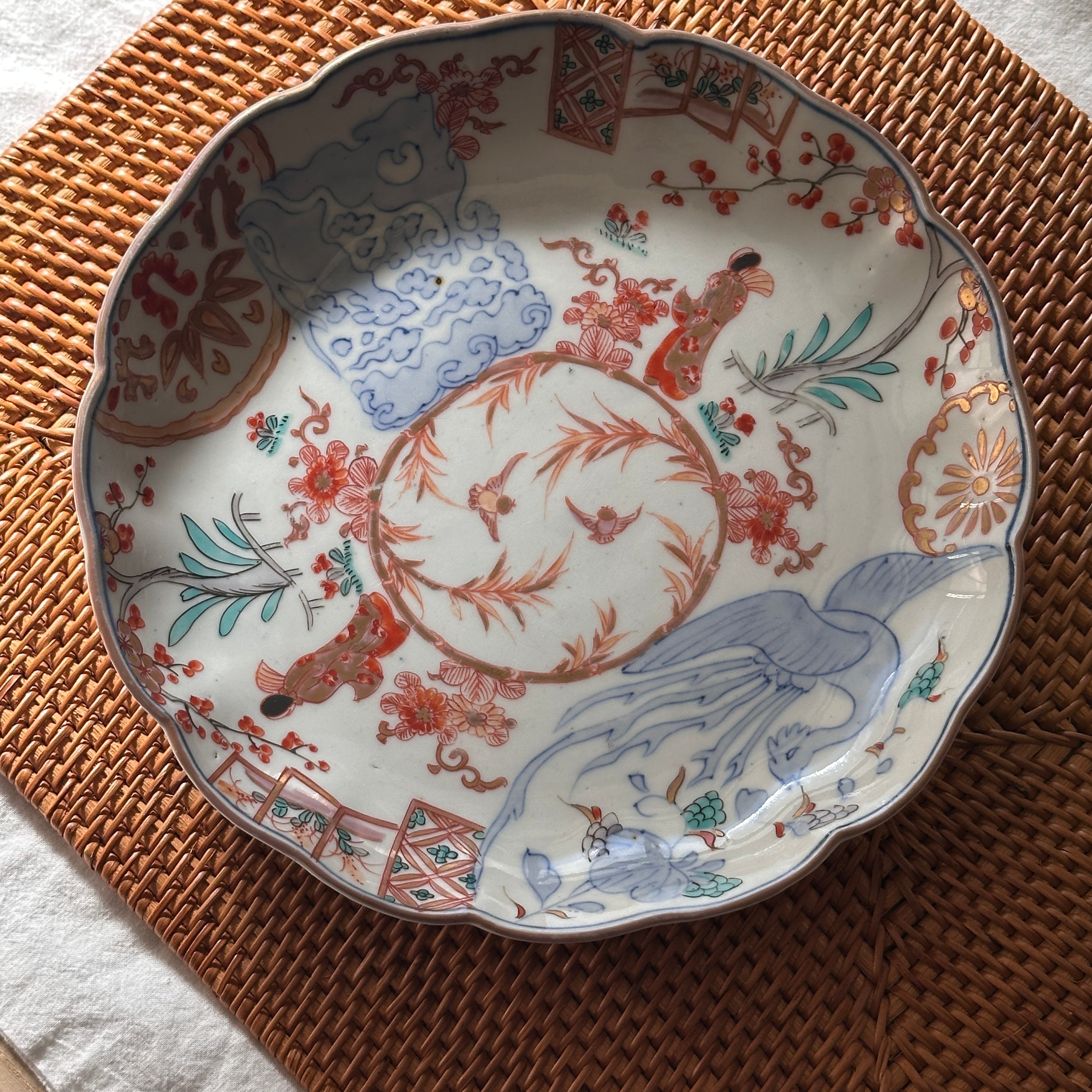 夢幻の広がりを描く古伊万里7寸皿 – Kotto Shop