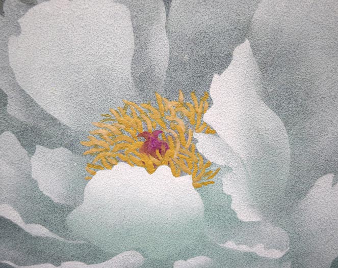 新春・初蔵出しセール・日本画 桝田 隆一画伯 群青富士10号 原画 真作