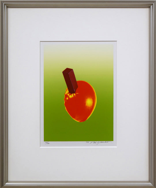 安田侃「闇の中のいぶき」シルクスクリーン版画 絵画買取・販売の小竹美術