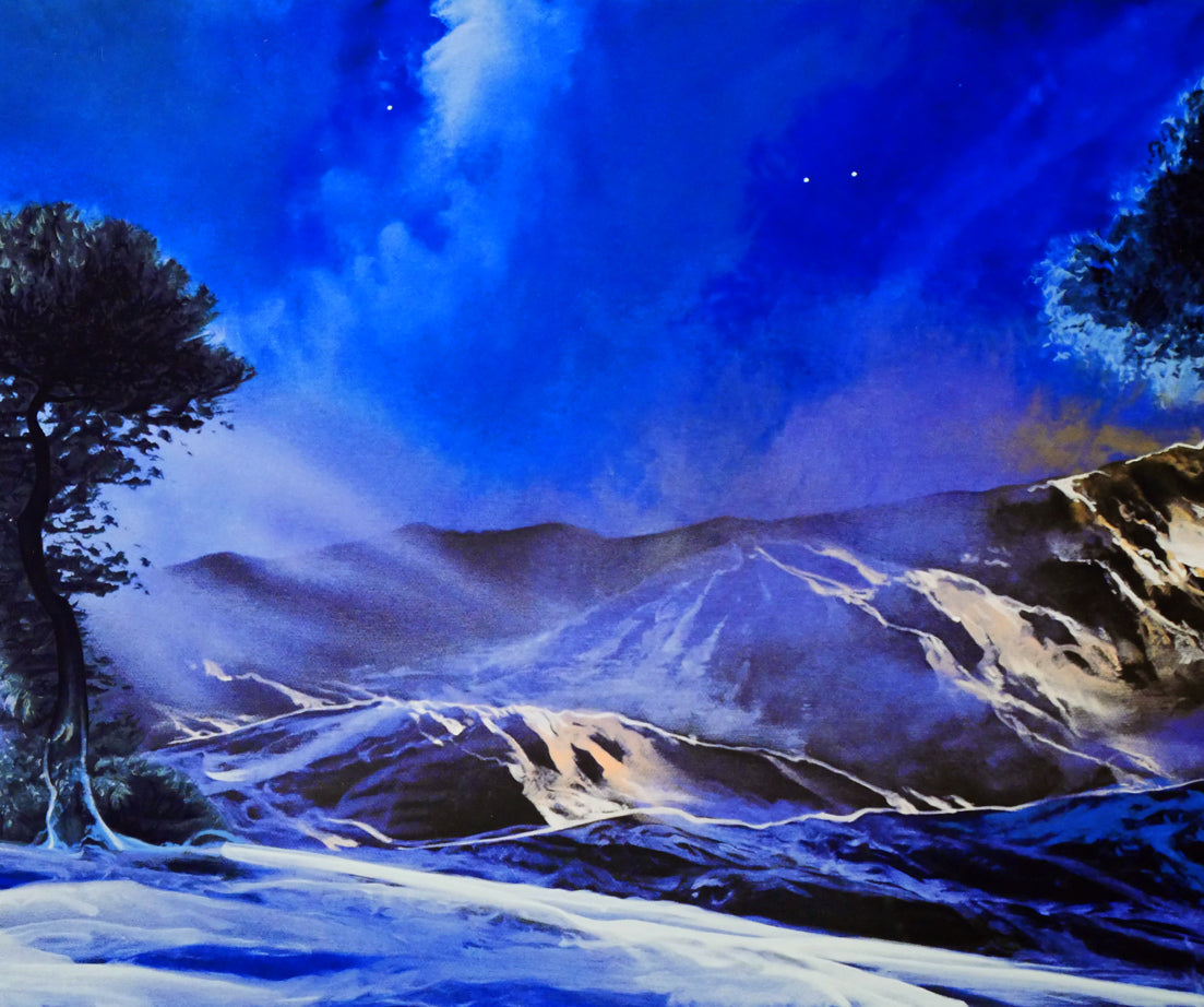 デイル ターブッシュ（Dale TERBUSH）「月は愛の光」シルクスクリーン