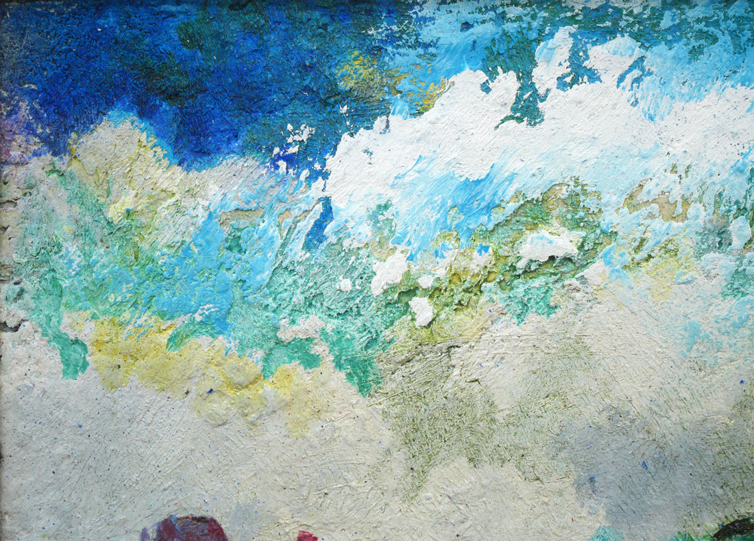 水彩画 遠藤ミマン 約30cm x 25cm「樽前、白鳥」 水彩画 遠藤ミマン