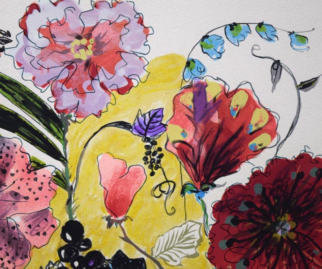 フジ子ヘミング「スエーデンの歌」シルクスクリーン版画 絵画買取