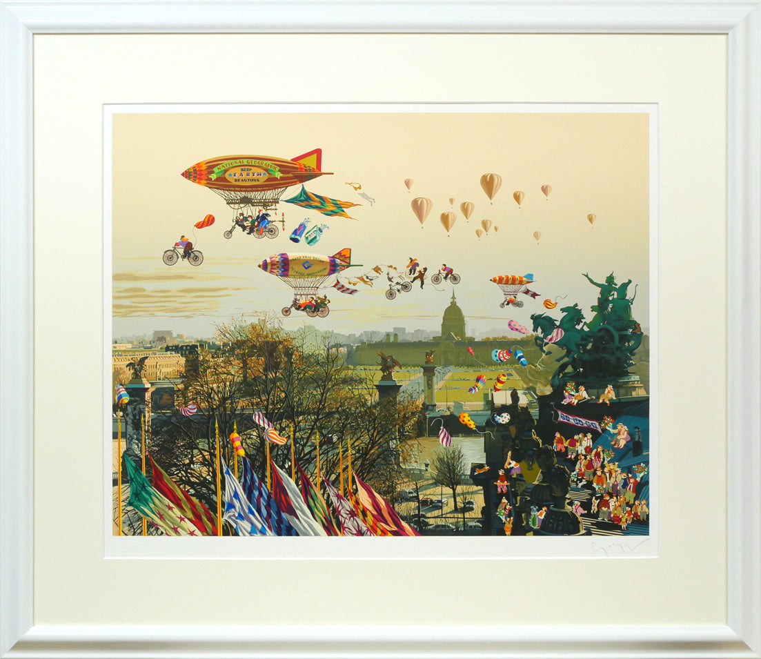 蓮月】ヒロ・ヤマガタ 日本のエッセンス「龍安寺」 シルクスクリーン