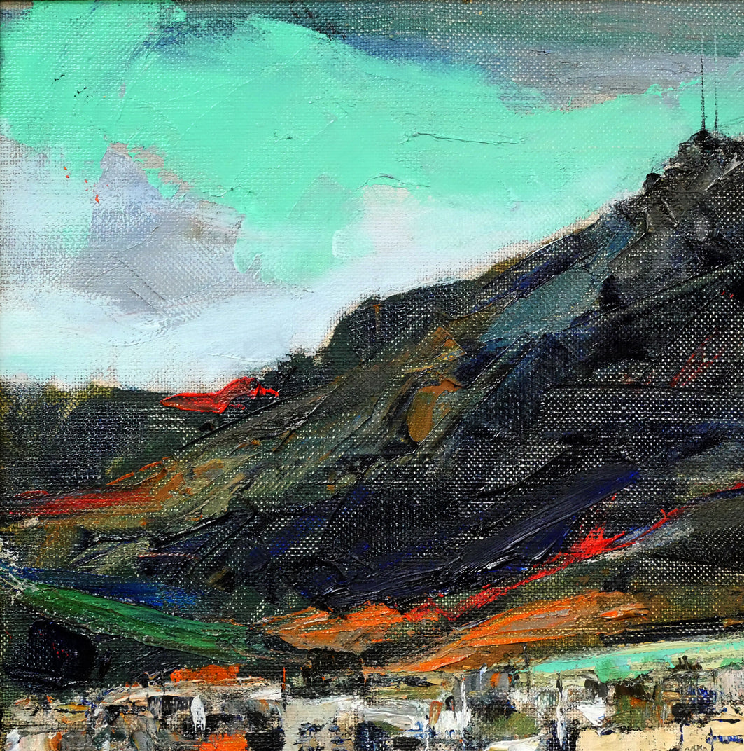 d*2様 【匿名発送】石岡剛 油絵 シャンゼリゼ大通り 風景画 額装 絵画