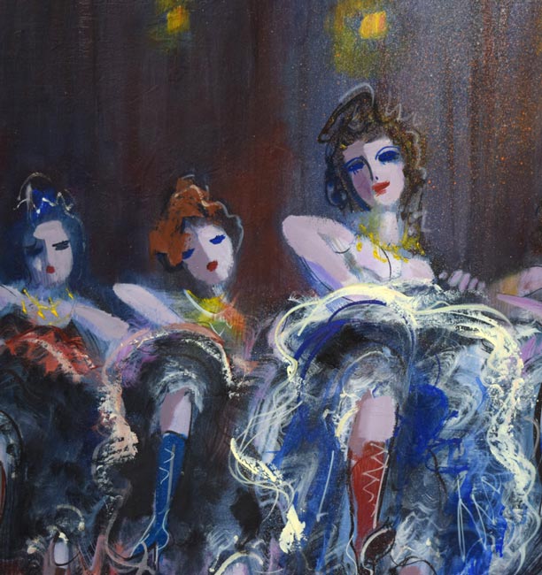 作者micchan 油絵F15号原画日本人形