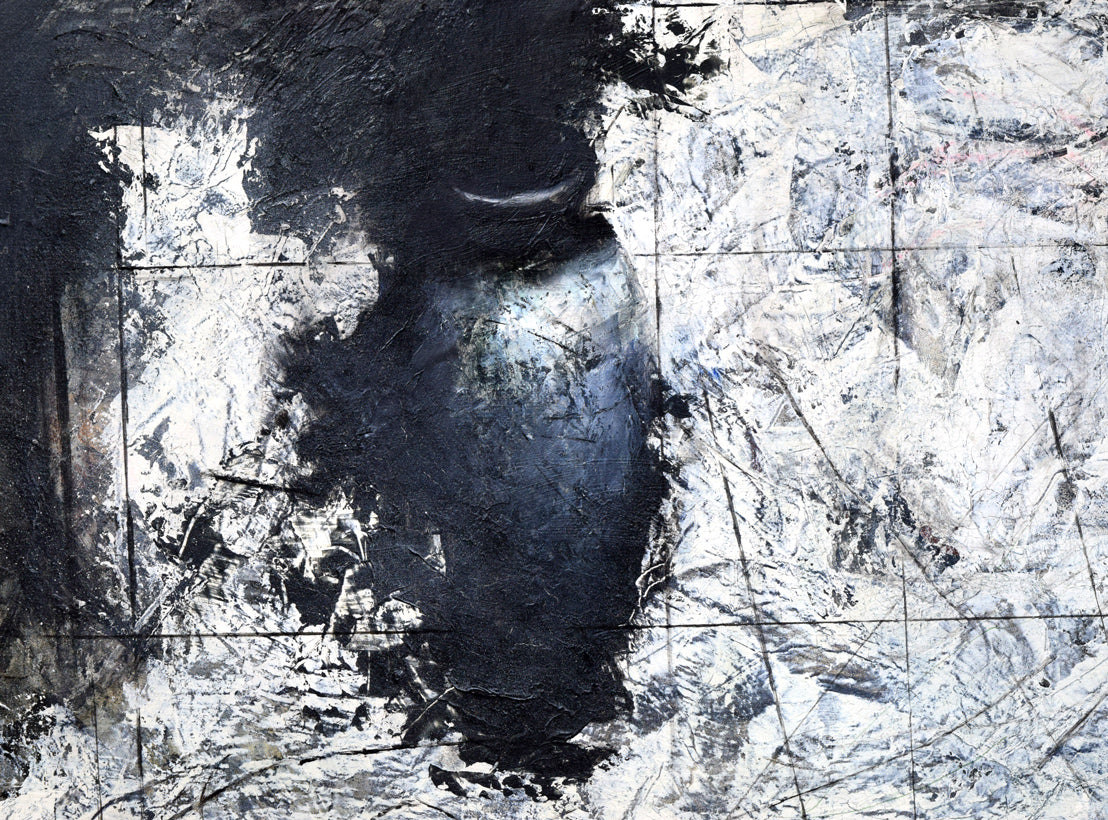 森山誠「卓上04-2」油絵・F20号 絵画買取・販売の小竹美術