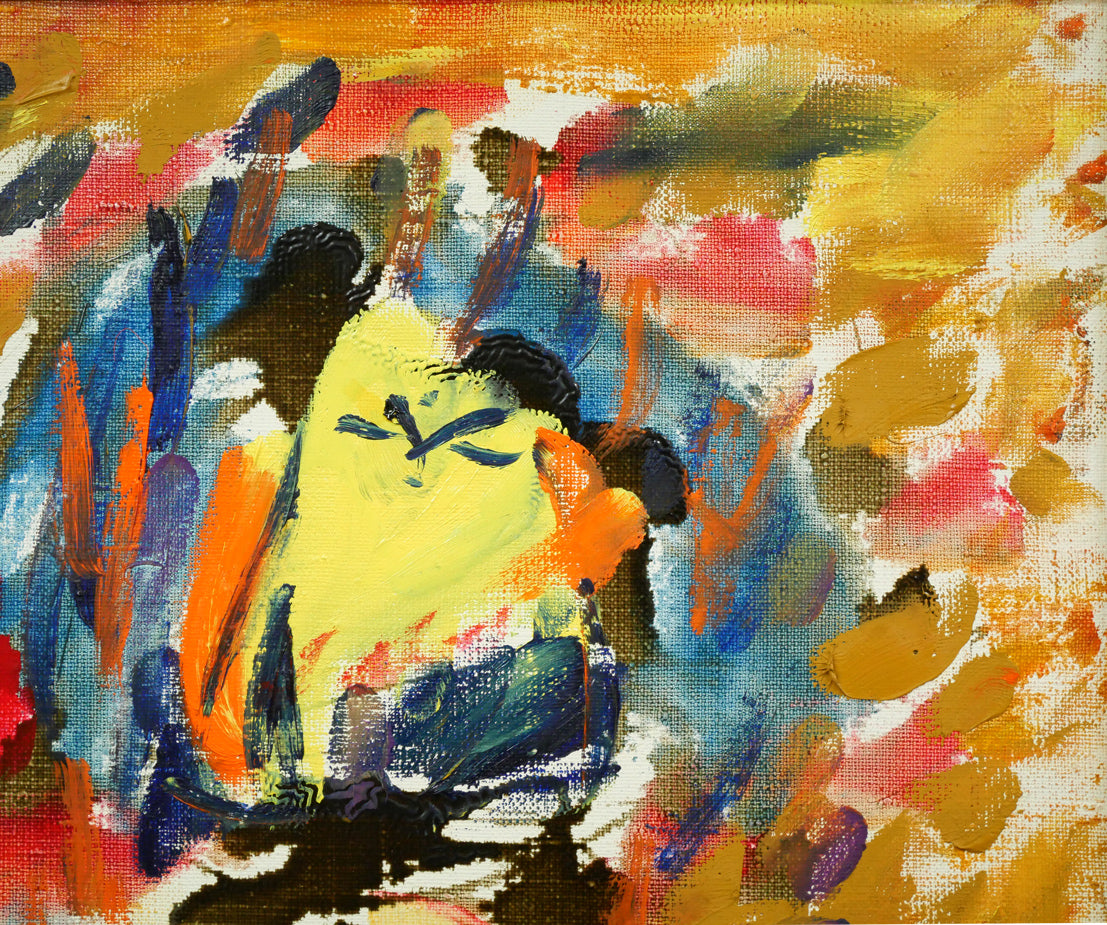 佐藤勝彦「無題」油絵・F8号 絵画買取・販売の小竹美術