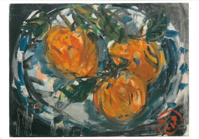 冬うー特価』 田中義昭 『冬木立 (冬樹)』 油絵 F10号 132万円 ハピ