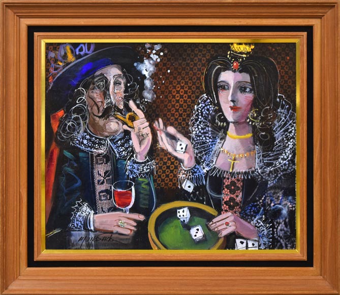 相田武 Takeshi Aida 渓流 油絵 アート 袋田の滝 絵画 額装 絵画 油彩