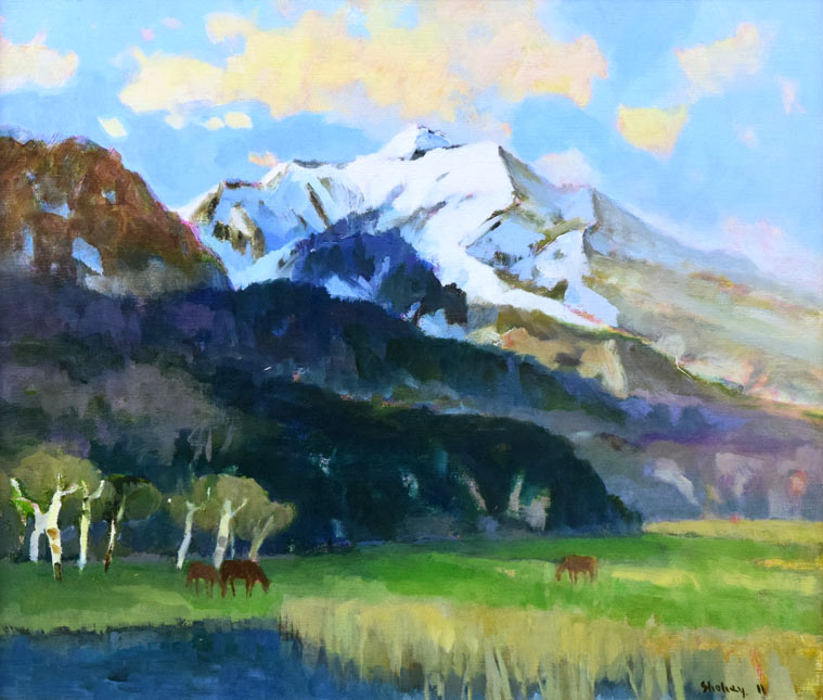 真作】佐藤敬 油絵10号 「浜」 真作】佐藤敬 油絵10号 「浜」