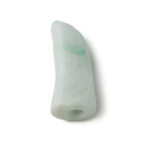 石笛・とんがり頭・水を湛えた透明感】（高品質淡緑色ヒスイ）糸魚川