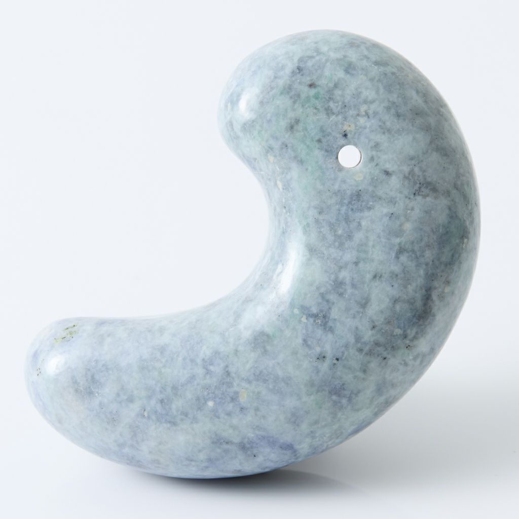 極上プレミアム・いにしえの勾玉・八尺瓊勾玉同型・ラベンダー色・艶