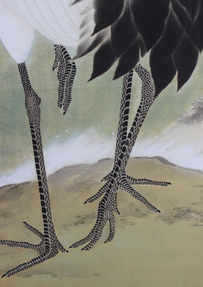 旭日双鶴｜新・古美術 高美堂（こうびどう）｜掛軸販売・通販・買取