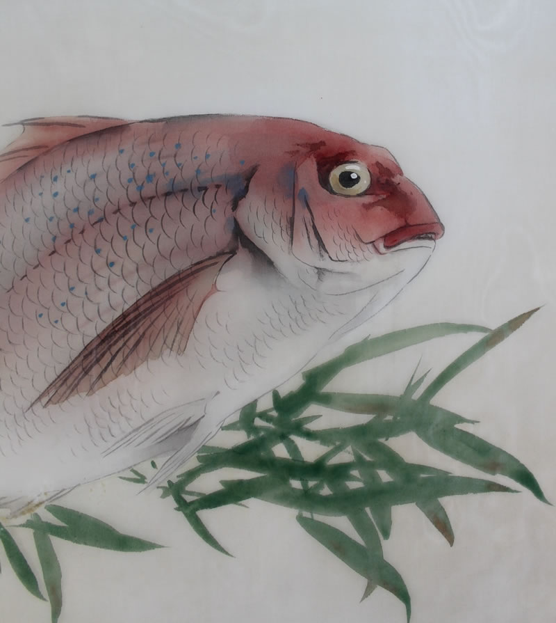 鯛｜新・古美術 高美堂（こうびどう）｜掛軸販売・通販・買取｜骨董