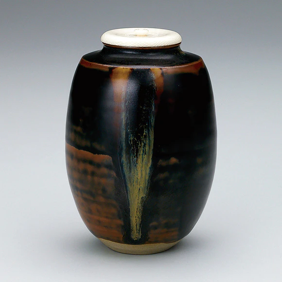 信楽肩衝茶入(六代 上田直方)｜ギャラリージャパン