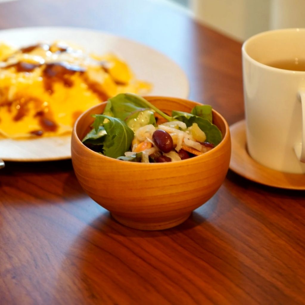 小田原 銘木椀 ケヤキ（小） – 漆器 高翆