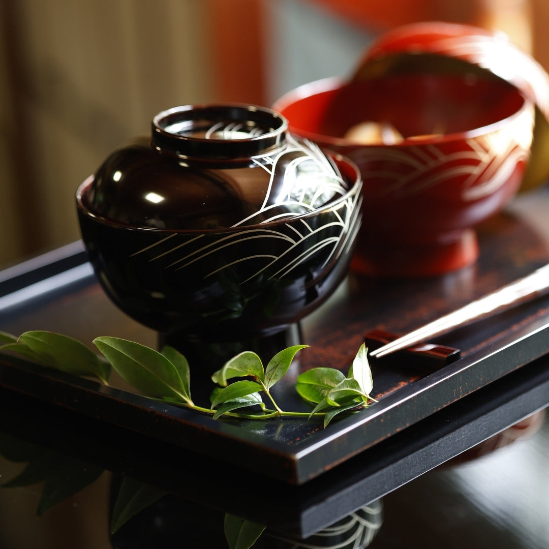 漆器 懐石膳 5枚セット 漆器会席膳5枚セット