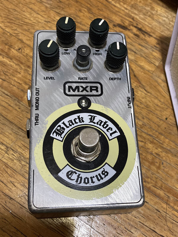 MXR Black Label Chorus ギターエフェクター 箱あり MXR Black Label