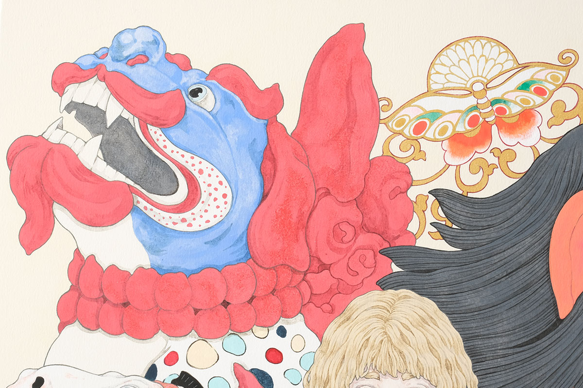 永島千裕 ドローイング作品 永島千裕 ドローイング作品 永島千裕展