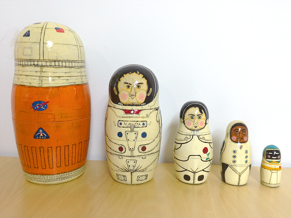 10周年記念☆世界でたった7つの宇宙兄弟マトリョーシカができるまで