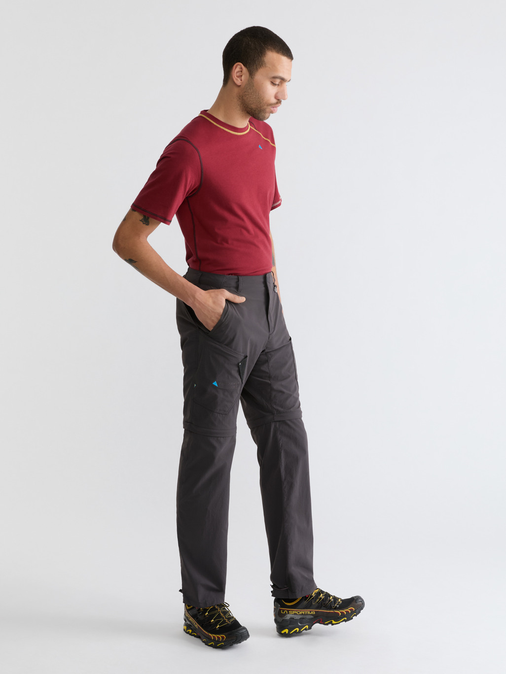 Klättermusen Jorid Zip Off Pants M's | Dove Grey | Klättermusen