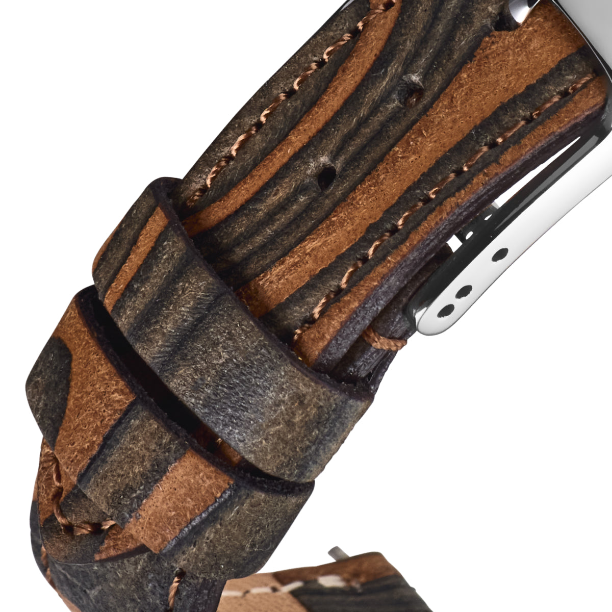 Knot S18-TOS-BK 時計ベルト バンド 本革 18mm ブラック スキモレザー