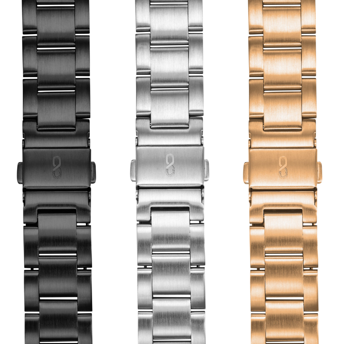 Knot S18-LSD-SV 時計ベルト バンド ステンレス 18mm シルバー