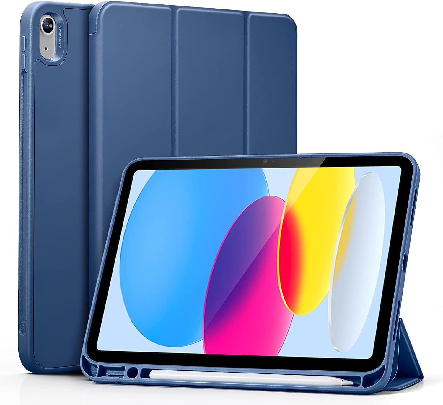 節約 ipad第10世代 64GB Wi-Fiモデル ブルー ケース付き iPad Apple