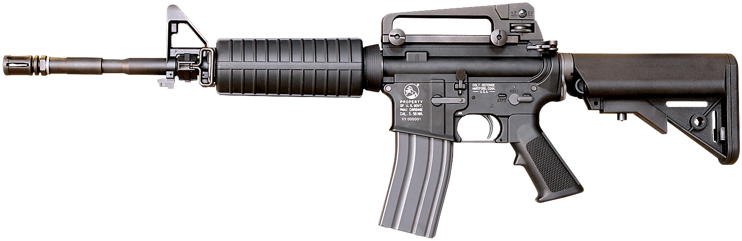 かっちゃん】AR-15スタイル エアガン 黒 M4 次世代電動ガン AR-15