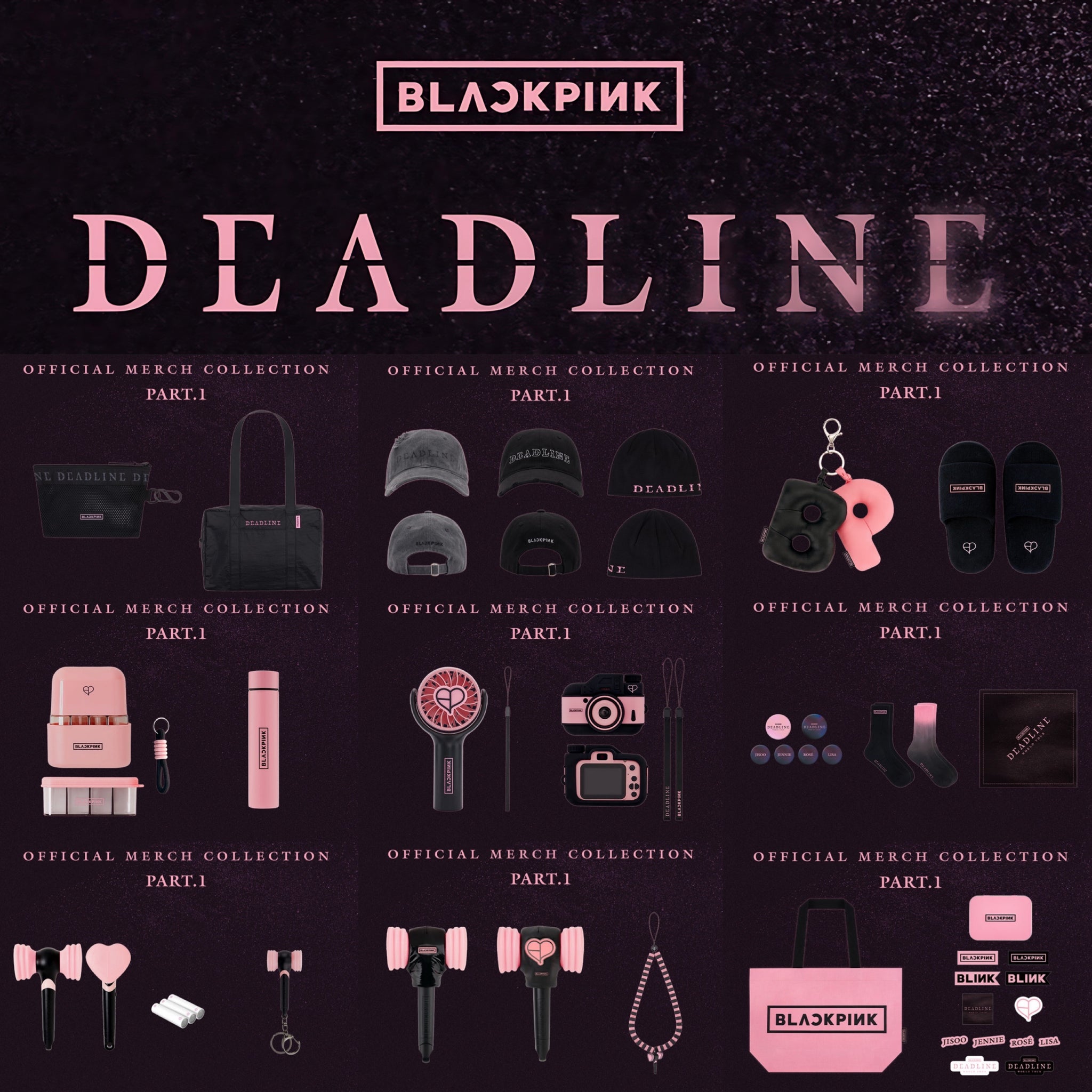 BLACKPINK DEADLINE WORLD TOUR IN GOYANG Official MD Part.1 – K-STAR