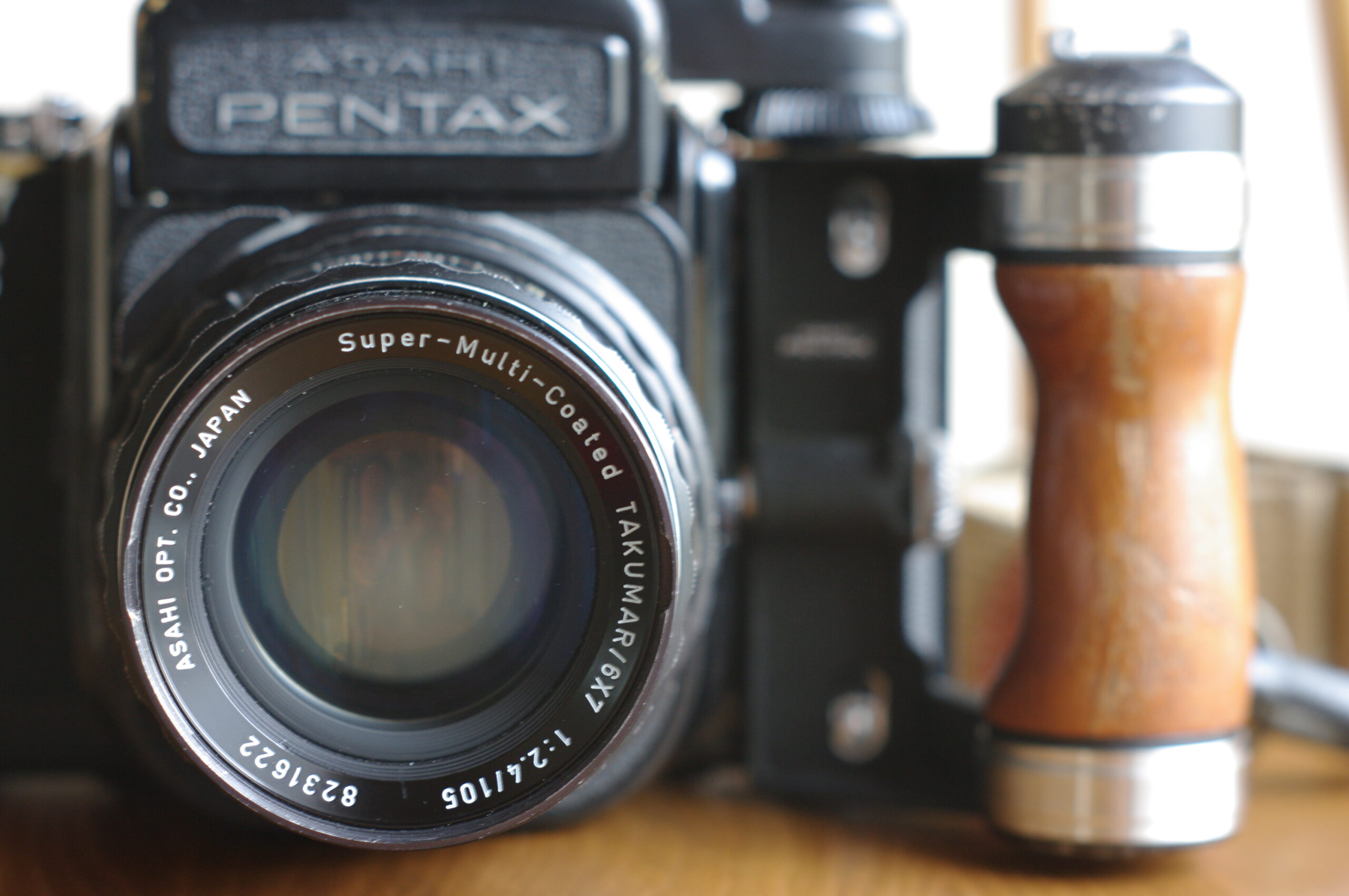 フィルムカメラ PENTAX SUPER TAKUMAR 6x7 1:2.4 / 105 Pentax 6x7 67